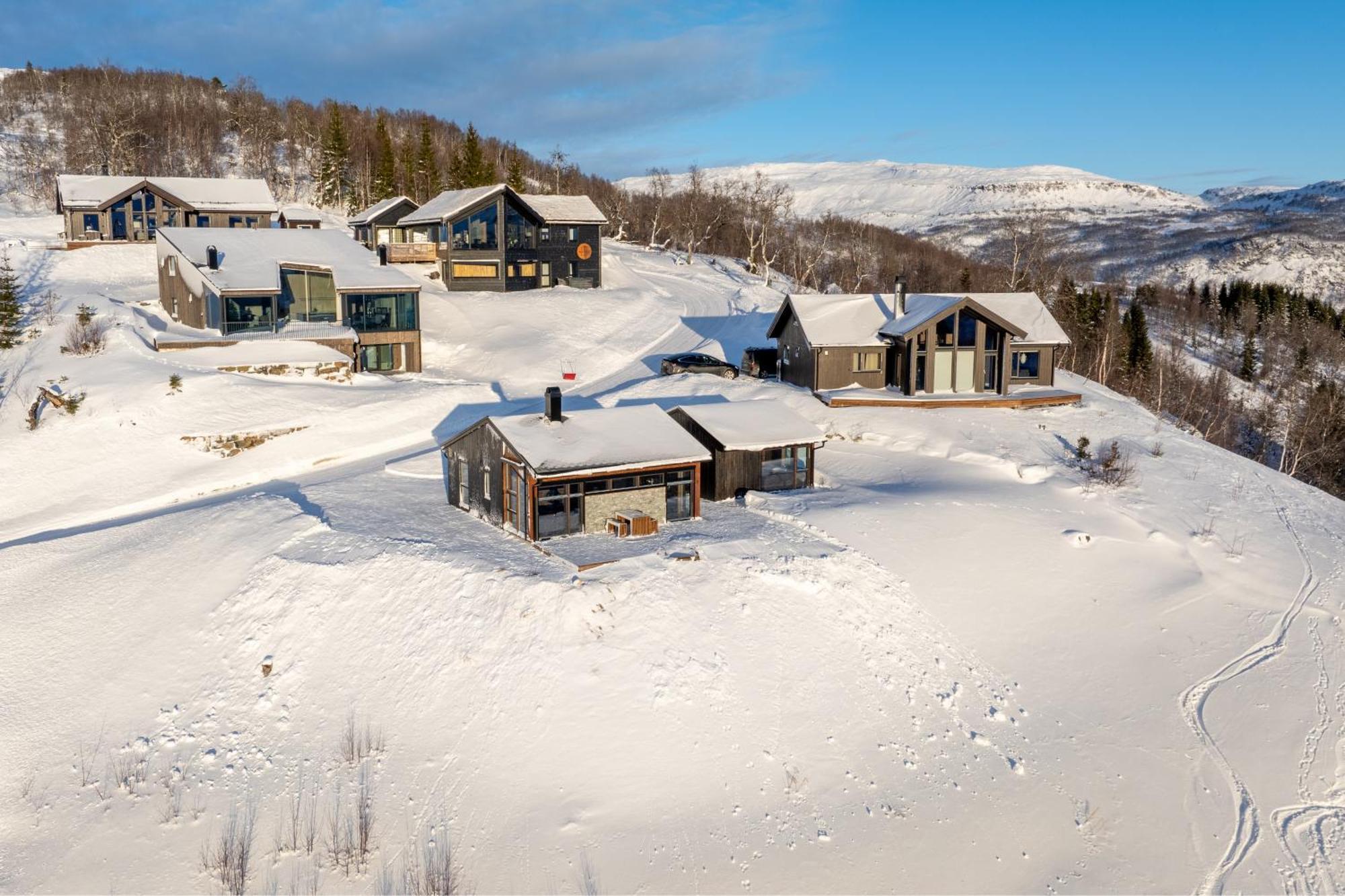 Exclusive Mountain Cabin With Spectacular Views At The Top Of Hodlekve With Possibility Of Extra Unit Sogndal Buitenkant foto