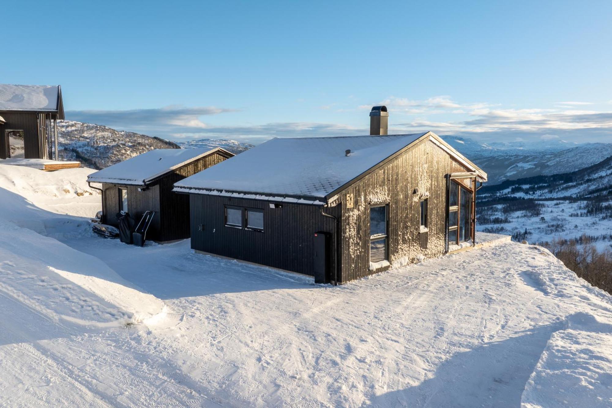 Exclusive Mountain Cabin With Spectacular Views At The Top Of Hodlekve With Possibility Of Extra Unit Sogndal Buitenkant foto